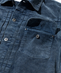 AOZORA BLUE HEAVEN(アオゾラ ブルー ヘヴン) |AOZORA コーデユロイ ケミカルブリーチトラッカーJKT (MENS)
