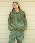 AOZORA BLUE HEAVEN(アオゾラ ブルー ヘヴン) |AOZORA コーデユロイ ケミカルブリーチトラッカーJKT (MENS)