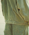 AOZORA BLUE HEAVEN(アオゾラ ブルー ヘヴン) |AOZORA コーデユロイ ケミカルブリーチトラッカーJKT (MENS)