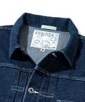 AOZORA BLUE HEAVEN(アオゾラ ブルー ヘヴン) |AOZORA 刺し子デニムワイドトラッカーJKT(MENS)