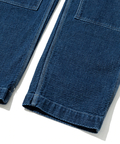 AOZORA BLUE HEAVEN(アオゾラ ブルー ヘヴン) |AOZORA 刺し子デニムダブルニーペインターパンツ (MENS)