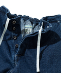 AOZORA BLUE HEAVEN(アオゾラ ブルー ヘヴン) |AOZORA刺し子デニムロールアップパンツ(MENS)