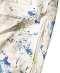 AOZORA BLUE HEAVEN(アオゾラ ブルー ヘヴン) |AOZORA ダブルニーパンツ ペンキ加工(MENS)