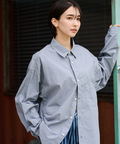 AOZORA BLUE HEAVEN(アオゾラ ブルー ヘヴン) |AOZORA 3本針表出しRGシャツ(MENS)