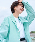 AOZORA BLUE HEAVEN(アオゾラ ブルー ヘヴン) |AOZORA 3本針表出しRGシャツ(MENS)