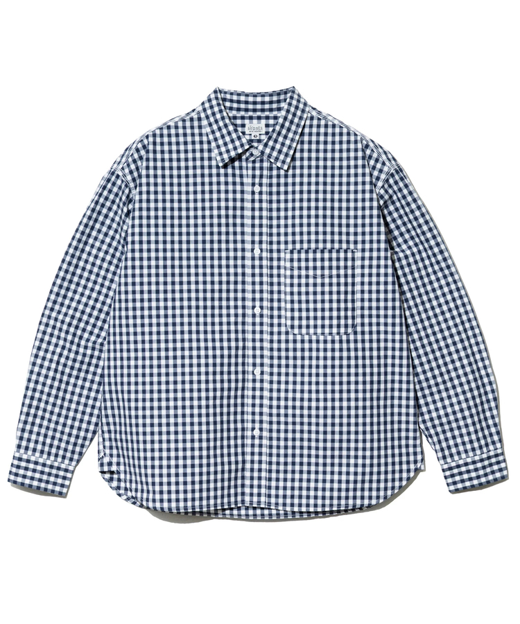 AOZORA BLUE HEAVEN(アオゾラ ブルー ヘヴン) |AOZORA 3本針表出しRGシャツ(MENS)