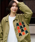 AOZORA BLUE HEAVEN(アオゾラ ブルー ヘヴン) |AOZORA ナイロンワッペンコーチJK -TATAMI shield- (MENS)