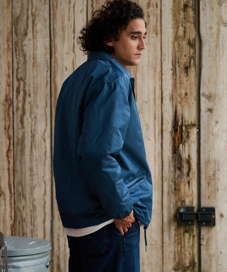 AOZORA BLUE HEAVEN(アオゾラ ブルー ヘヴン) |AOZORA ナイロンワッペンコーチJK -TATAMI shield- (MENS)