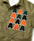 AOZORA BLUE HEAVEN(アオゾラ ブルー ヘヴン) |AOZORA ナイロンワッペンコーチJK -TATAMI shield- (MENS)