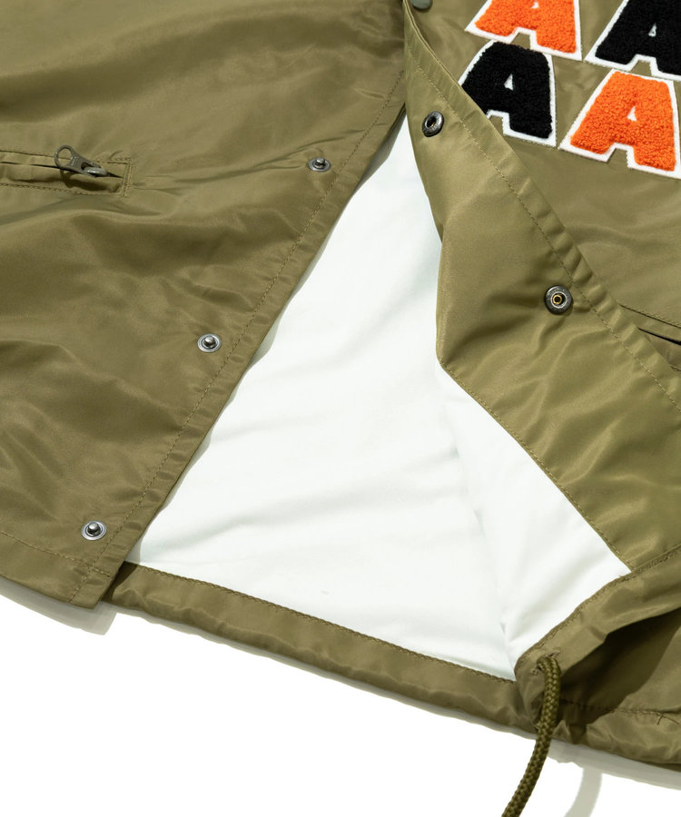AOZORA BLUE HEAVEN(アオゾラ ブルー ヘヴン) |AOZORA ナイロンワッペンコーチJK -TATAMI shield- (MENS)