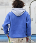AOZORA BLUE HEAVEN(アオゾラ ブルー ヘヴン) |AOZORA フリースハーフZIPパーカ(MENS)