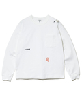 AOZORA BLUE HEAVEN(アオゾラ ブルー ヘヴン) |AOZORA 10s 天竺刺繍ポケットロンTEE(MENS)