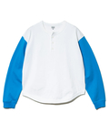 AOZORA BLUE HEAVEN(アオゾラ ブルー ヘヴン) |AOZORA 10s 天竺ベースボールヘンリー(MENS)