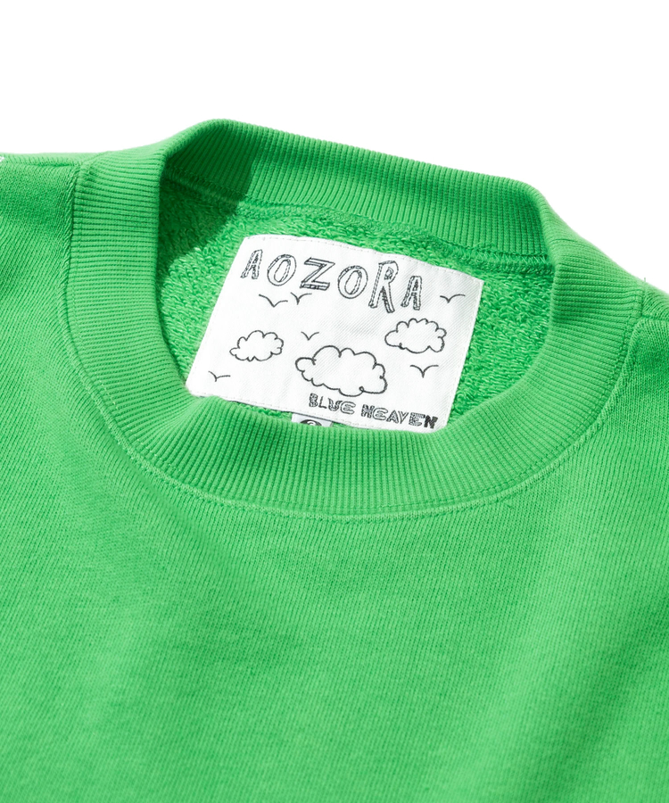 AOZORA BLUE HEAVEN(アオゾラ ブルー ヘヴン) |AOZORA トンプキン裏毛リメイク風トレーナー(MENS)