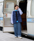 AOZORA BLUE HEAVEN(アオゾラ ブルー ヘヴン) |AOZORA オックスラグランカバーオールシャツ(MENS)