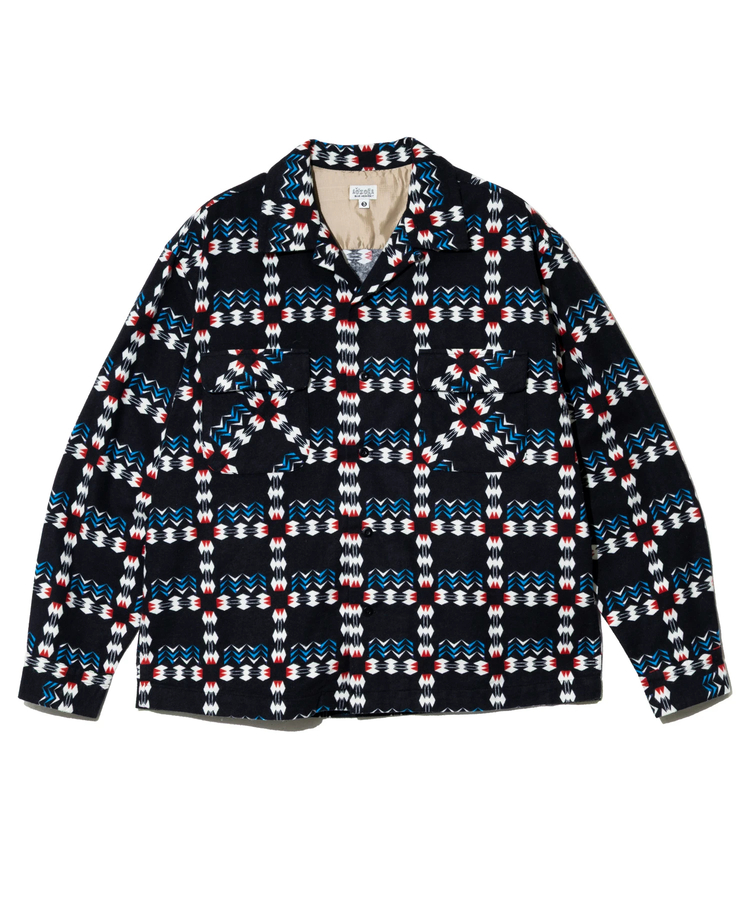AOZORA BLUE HEAVEN(アオゾラ ブルー ヘヴン) |AOZORA ネルPT.OPシャツ (MENS)
