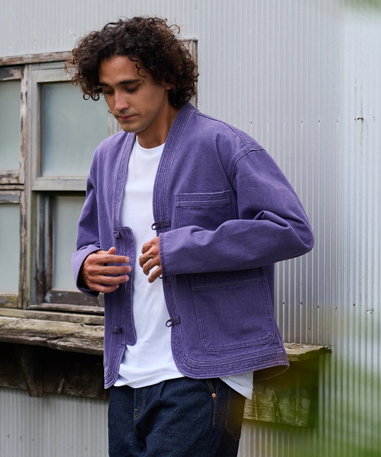 AOZORA BLUE HEAVEN(アオゾラ ブルー ヘヴン) |AOZORA カラーDENIM Asian JK(MENS)