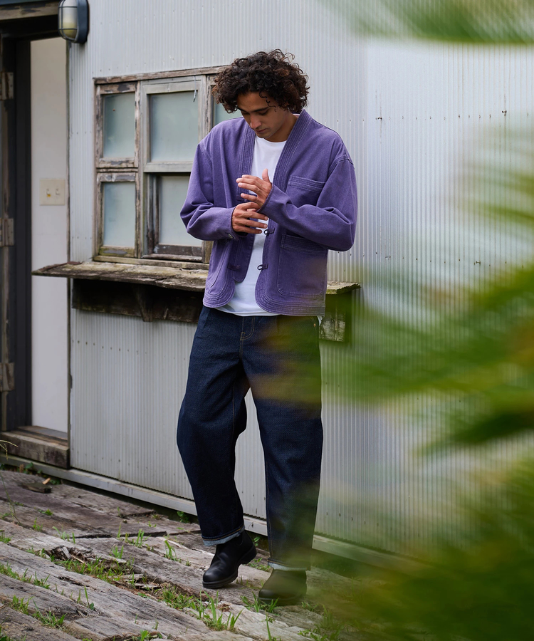 AOZORA BLUE HEAVEN(アオゾラ ブルー ヘヴン) |AOZORA カラーDENIM Asian JK(MENS)