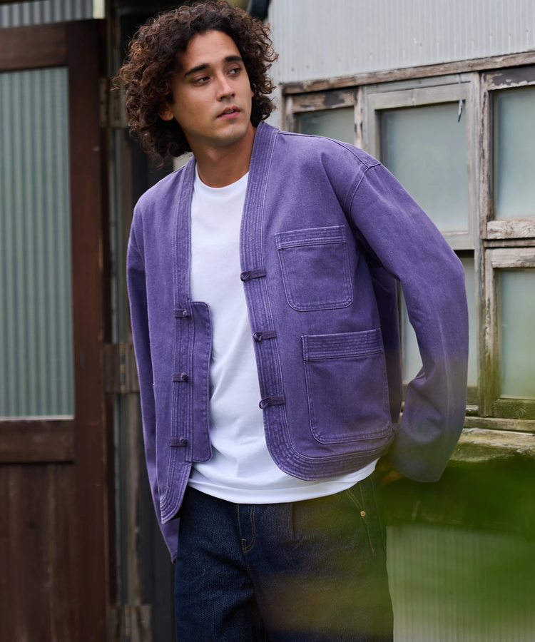 AOZORA BLUE HEAVEN(アオゾラ ブルー ヘヴン) |AOZORA カラーDENIM Asian JK(MENS)