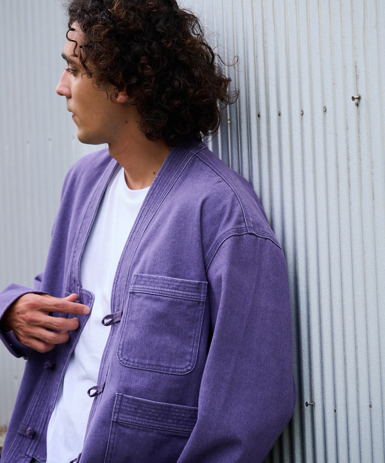AOZORA BLUE HEAVEN(アオゾラ ブルー ヘヴン) |AOZORA カラーDENIM Asian JK(MENS)