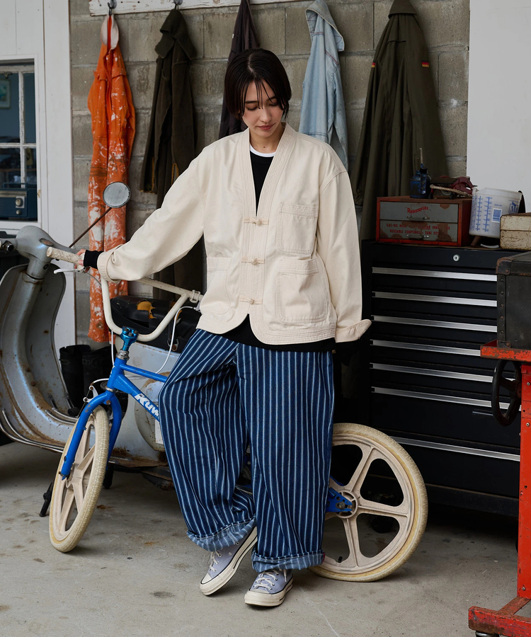 AOZORA BLUE HEAVEN(アオゾラ ブルー ヘヴン) |AOZORA カラーDENIM Asian JK(MENS)