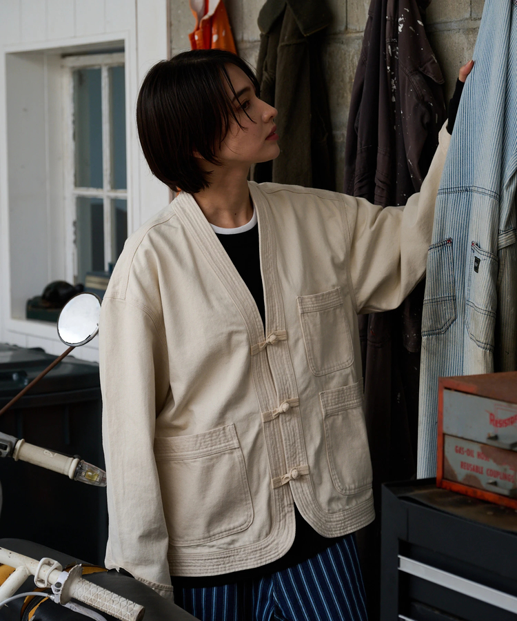 AOZORA BLUE HEAVEN(アオゾラ ブルー ヘヴン) |AOZORA カラーDENIM Asian JK(MENS)