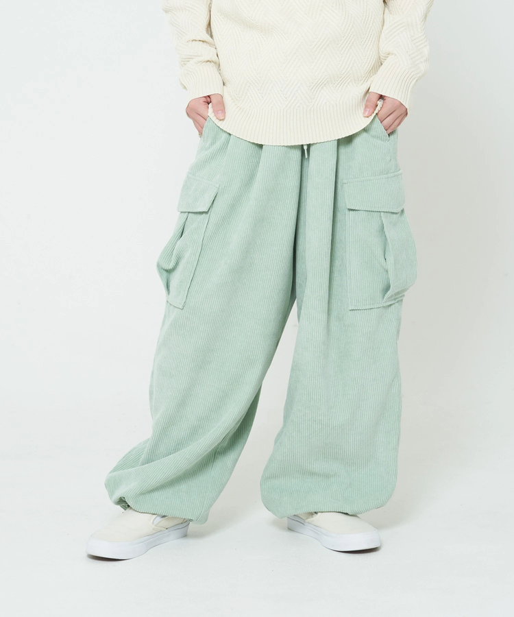 CORISCO(コリスコ) |ROUGH TRADEコーデュロイワイドカーゴパンツSB