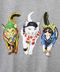 CORISCO(コリスコ) |CORISCO前後犬猫柄裏起毛トレーナー(MENS)(WOMENS)