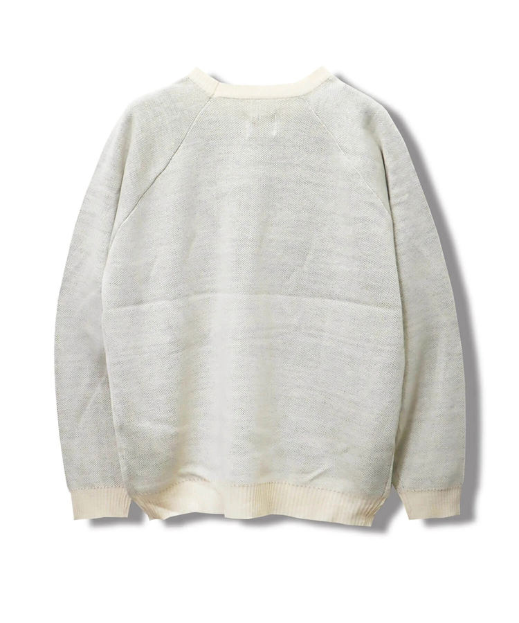 CORISCO(コリスコ) |CORISCOニットソー動物柄ラグランクルー(MENS)(WOMENS)
