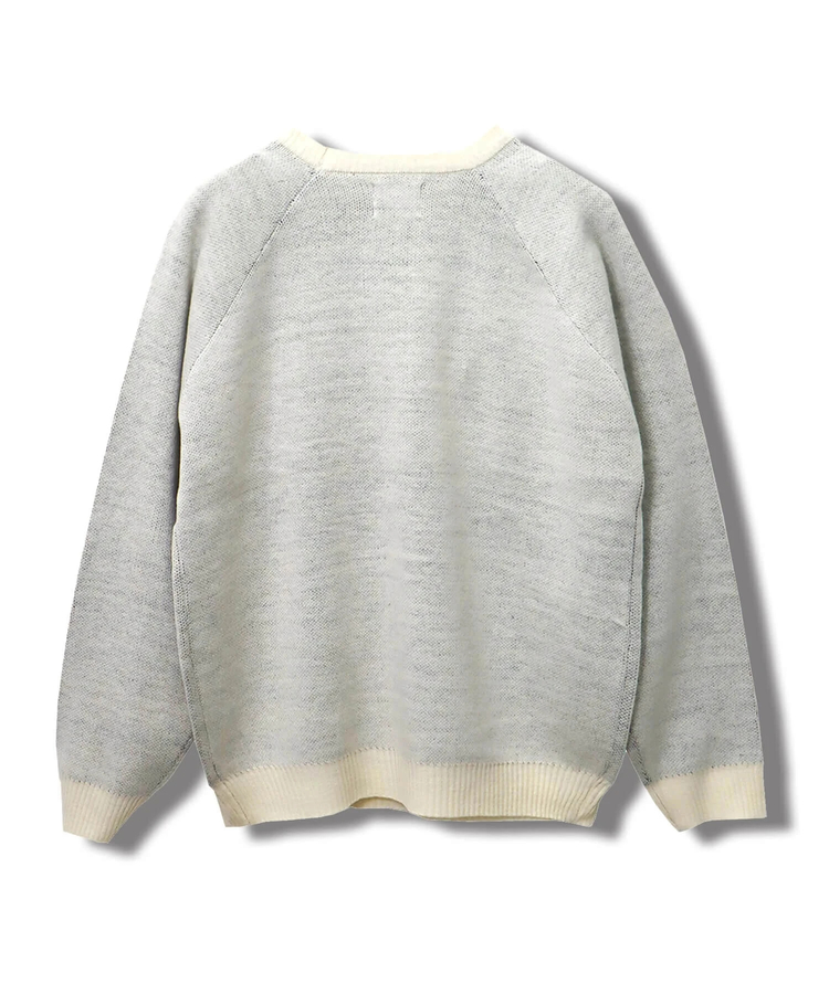 CORISCO(コリスコ) |CORISCOニットソー動物柄ラグランクルー(MENS)(WOMENS)