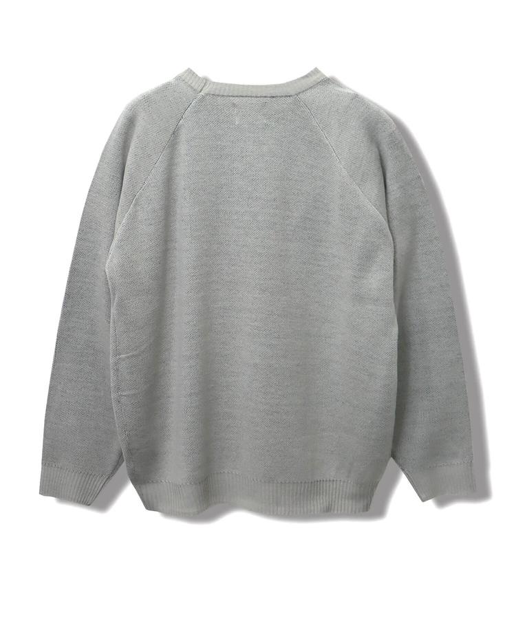 CORISCO(コリスコ) |CORISCOニットソー動物柄ラグランクルー(MENS)(WOMENS)