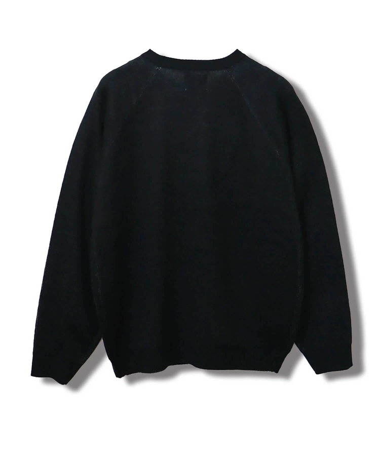 CORISCO(コリスコ) |CORISCOニットソー動物柄ラグランクルー(MENS)(WOMENS)