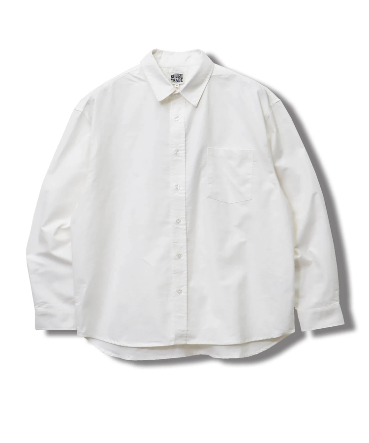 ROUGH TRADEオックス長袖レギュラーカラーシャツ(MENS)(WOMENS