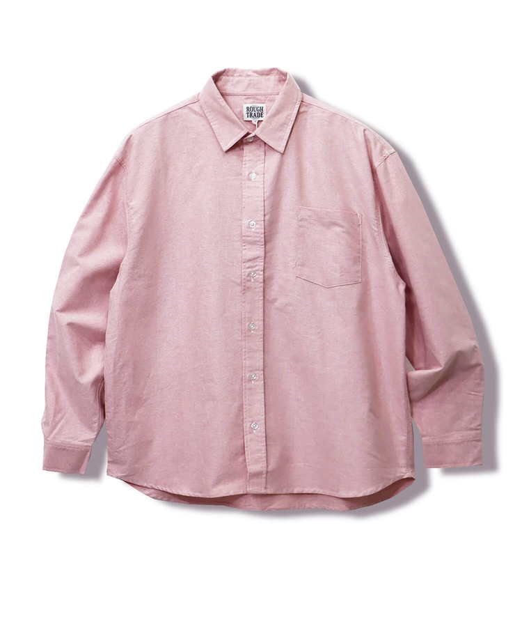 ROUGH TRADEオックス長袖レギュラーカラーシャツ(MENS)(WOMENS