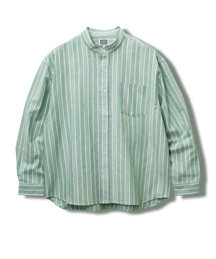 CORISCO(コリスコ) |ROUGH TRADEオックス長袖バンドカラーシャツ(MENS)(WOMENS)