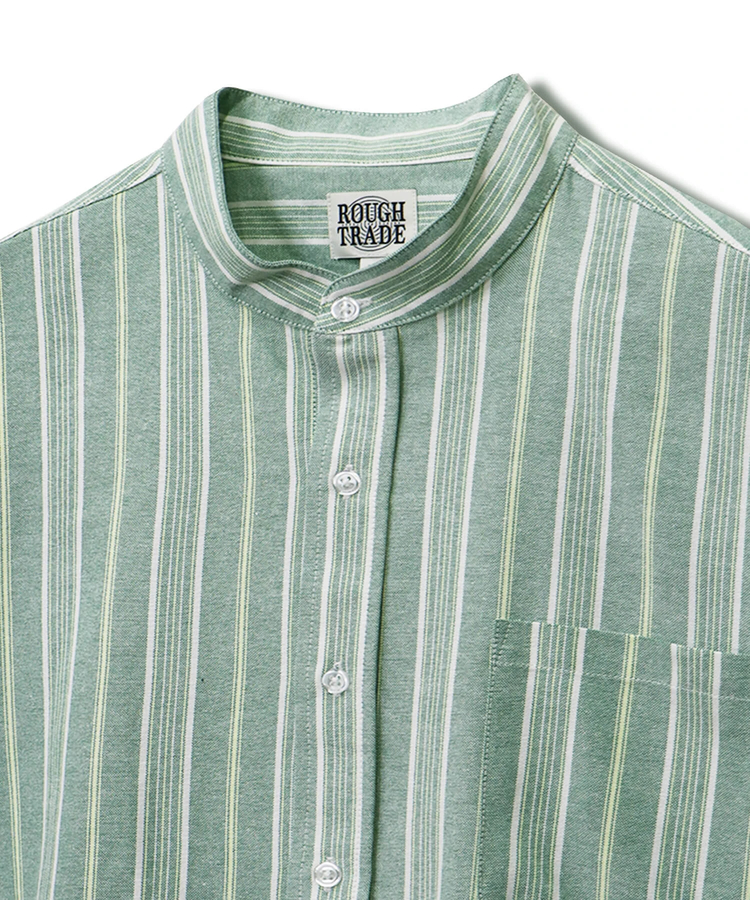 CORISCO(コリスコ) |ROUGH TRADEオックス長袖バンドカラーシャツ(MENS)(WOMENS)