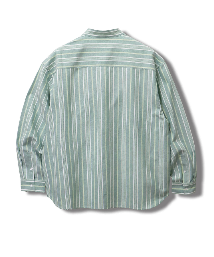 CORISCO(コリスコ) |ROUGH TRADEオックス長袖バンドカラーシャツ(MENS)(WOMENS)