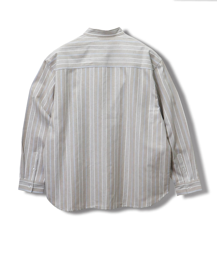 CORISCO(コリスコ) |ROUGH TRADEオックス長袖バンドカラーシャツ(MENS)(WOMENS)