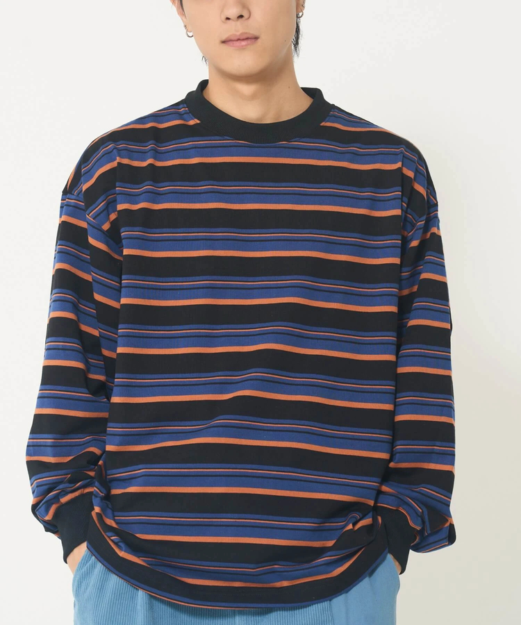 CORISCO(コリスコ) |ROUGH TRADEマルチボーダーロンTEE(MENS)(WOMENS)