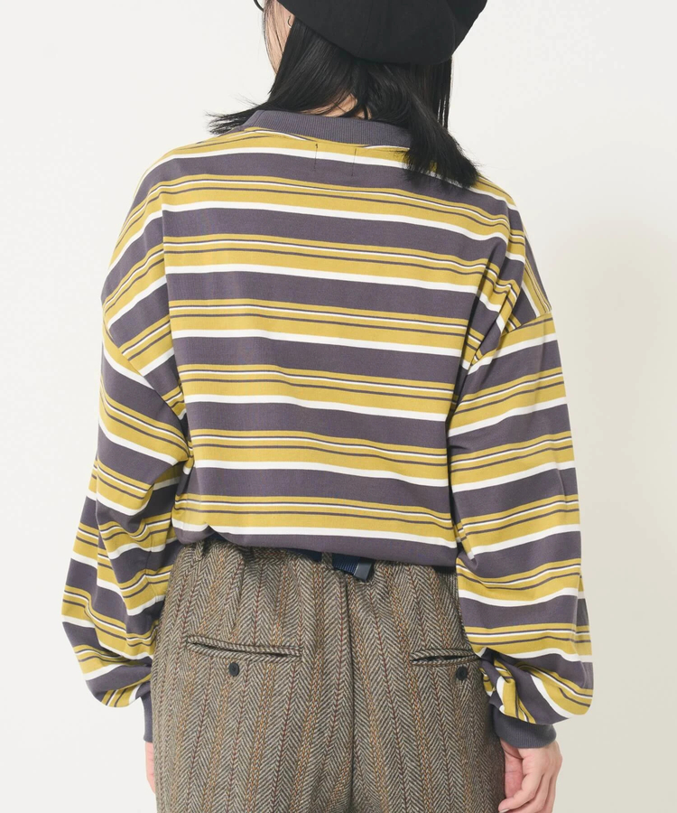 CORISCO(コリスコ) |ROUGH TRADEマルチボーダーロンTEE(MENS)(WOMENS)