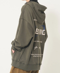 CORISCO(コリスコ) |ROUGH TRADE裏毛バックプリントプルパーカー(MENS)(WOMENS)