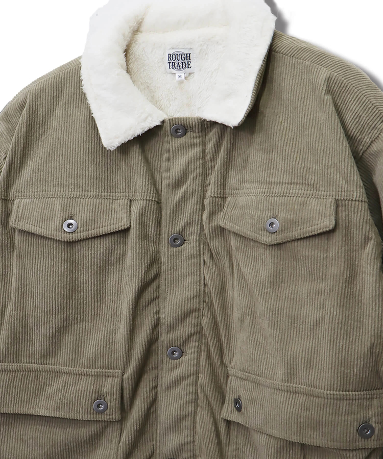 CORISCO(コリスコ) |ROUGH TRADEコーデュロイ裏ボアブルゾン(MENS)(WOMENS)