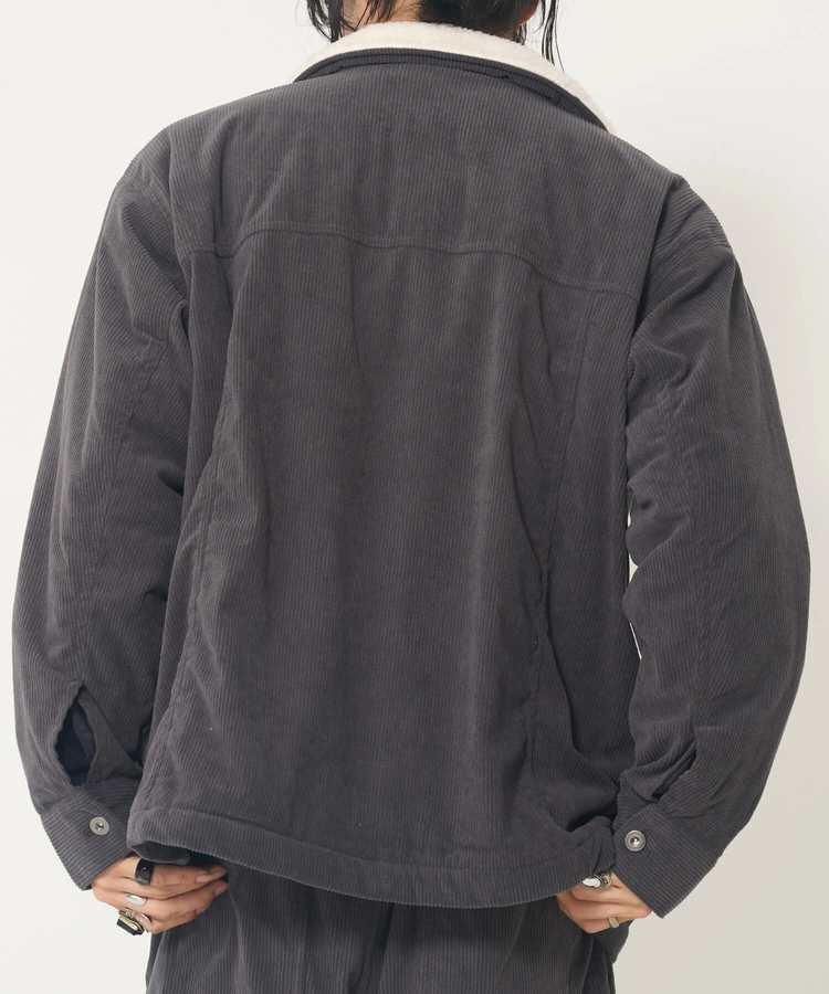 CORISCO(コリスコ) |ROUGH TRADEコーデュロイ裏ボアブルゾン(MENS)(WOMENS)
