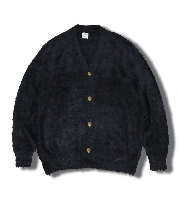 CORISCO(コリスコ) |ROUGH TRADEシャギーVネックニットカーディガン(MENS)(WOMENS)