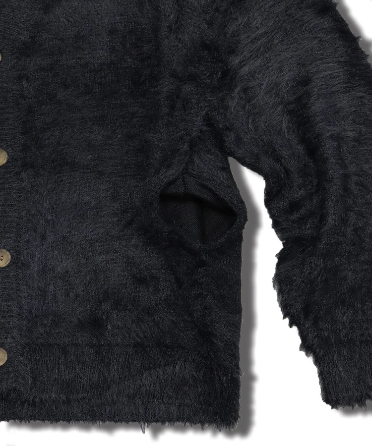 ROUGH TRADEシャギーVネックニットカーディガン(MENS)(WOMENS