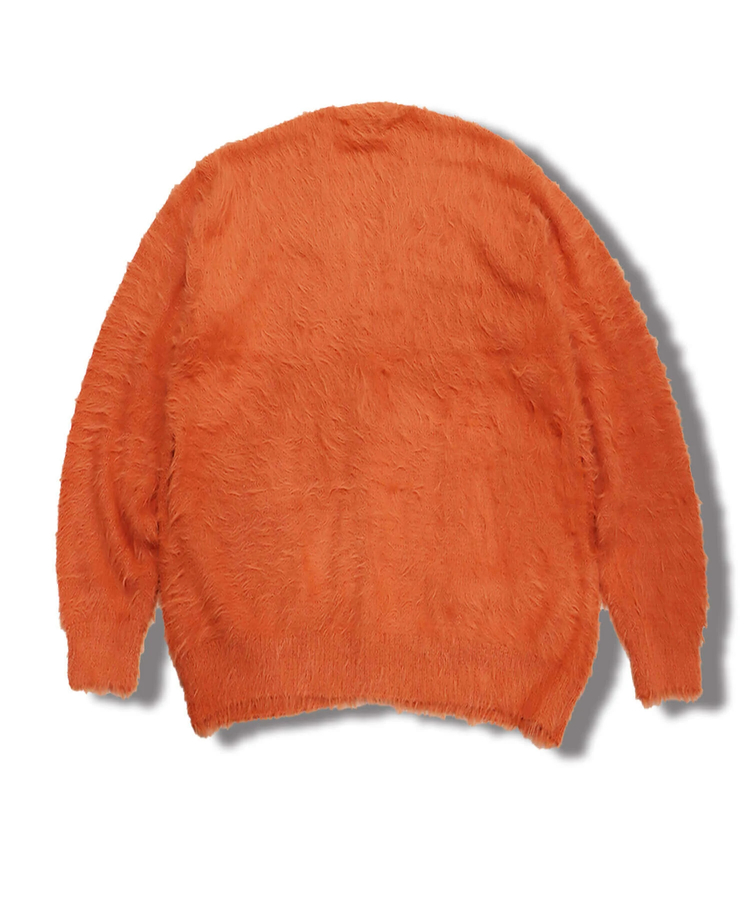 CORISCO(コリスコ) |ROUGH TRADEシャギーVネックニットカーディガン(MENS)(WOMENS)