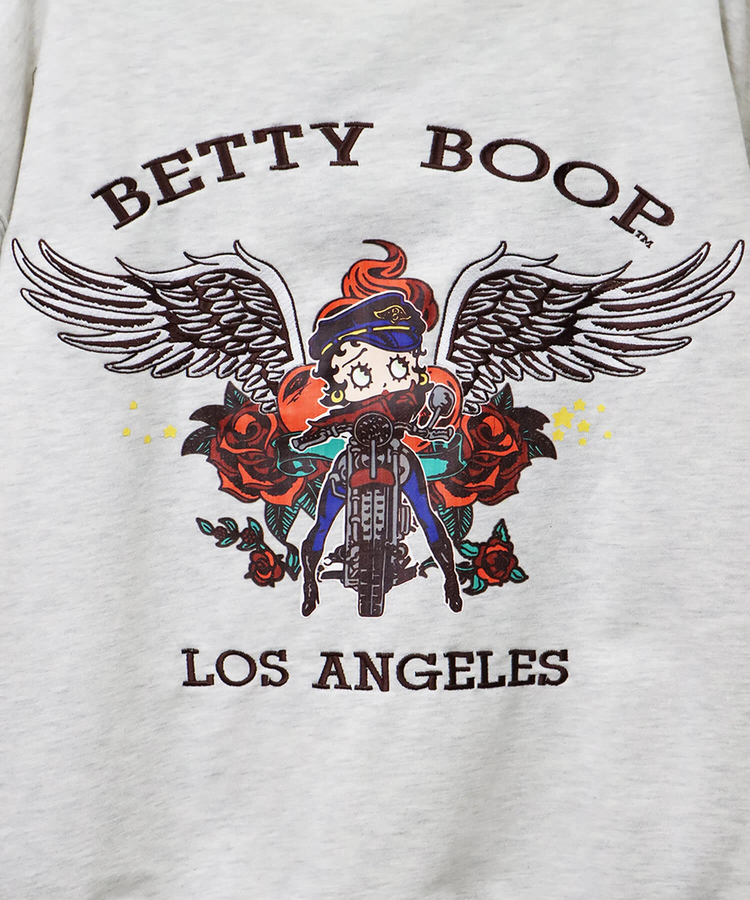 BETTY BOOPウイングバイクプルパーカー(MENS)(WOMENS