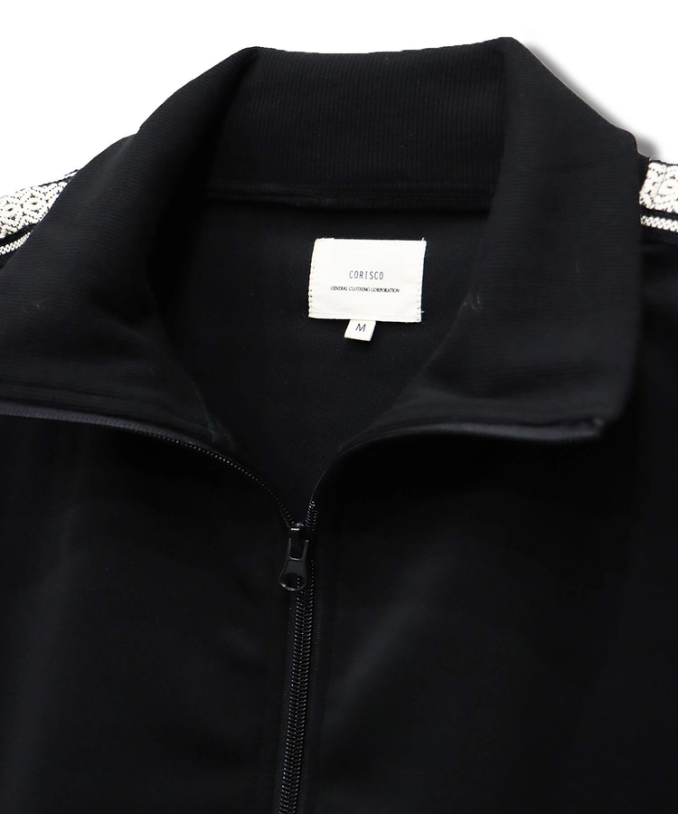 CORISCO(コリスコ) |CORISCOエステルテープ使いトラックジャケット(MENS)(WOMENS)