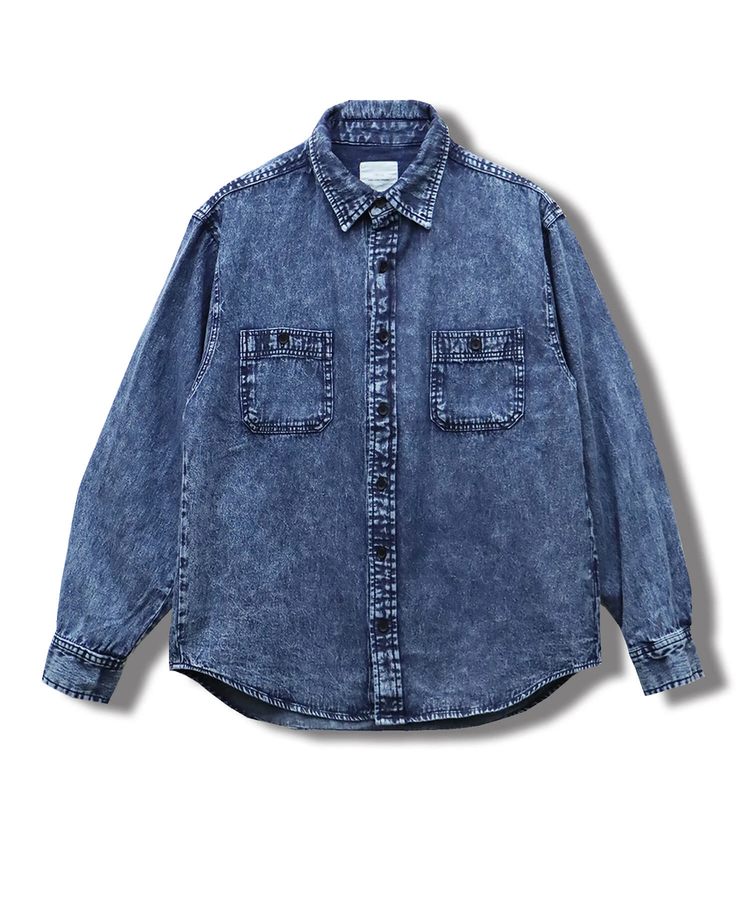CORISCO(コリスコ) |CORISCO DENIMケミカルワークシャツ(MENS)(WOMENS)