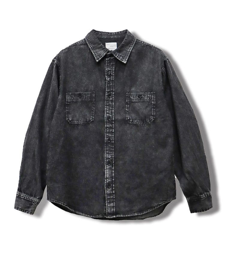 CORISCO(コリスコ) |CORISCO DENIMケミカルワークシャツ(MENS)(WOMENS)